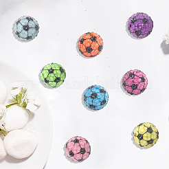 30 шт. спортивные смоляные стразы&nbsp;OACR-SC0002-29