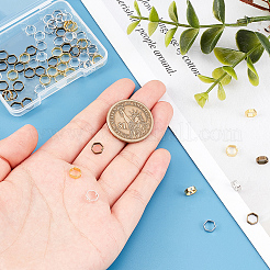 3 пакетик 3-х цветных латунных рамок для бусин FIND-PH0009-16