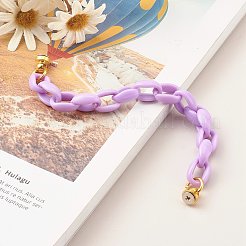 Акриловая цепочка для телефона с цепочкой HJEW-JM00494-02