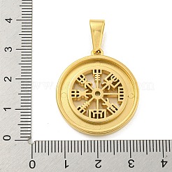 Placcatura ionica (ip) ciondoli in acciaio inossidabile 304&nbsp;STAS-R231-17G