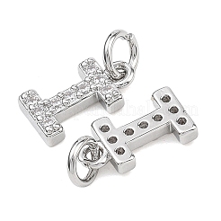 Shegrace Messing-Anhänger mit Mikropavé-Fassung aus klaren Zirkonia&nbsp;XGRQ29911-394P-I