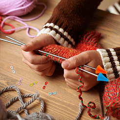 20 шт. 10 протектора для кончиков спиц из синтетического каучука DIY-DC0002-56