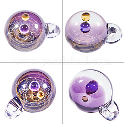 Сделай сам ювелирные изделия галактика вселенная изготовление бусы DIY-BC0009-20B