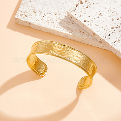 Широкие браслеты-манжеты из нержавеющей стали 304 BJEW-WH0025-04