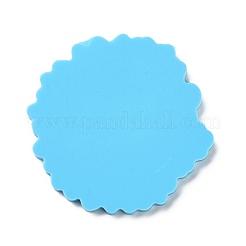 Силиконовые Молды для кулонов с изображением подсолнуха и принтом «сделай сам» SIMO-H010-04