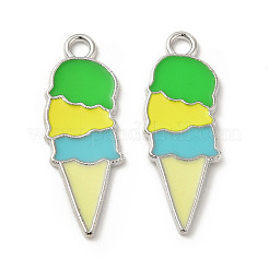 Подвески из сплава с эмалью на летнюю тематику&nbsp;ENAM-B050-07P-05
