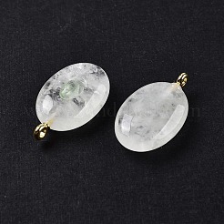 Подвески из натурального смешанного камня и кубического циркония&nbsp;G-Z076-01G