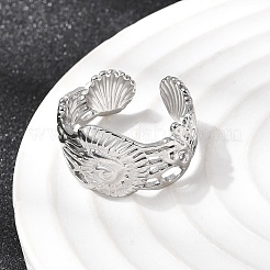 Кольца-манжеты из нержавеющей стали 304 для женщин&nbsp;RJEW-K313-15P