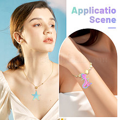 20 шт. 10 стиля ионное покрытие (IP) 201 нержавеющая сталь травленый металл украшения подвески&nbsp;STAS-CA0002-35