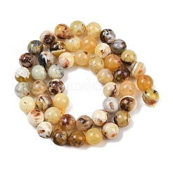 Природные желтые опал бусины пряди&nbsp;G-G992-A02-A