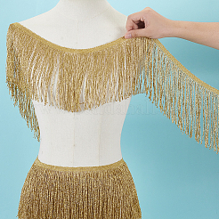 Кружевная лента из полиэстера с кисточками&nbsp;OCOR-FG0002-45A