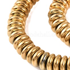 Гальванические нити из синтетических немагнитных гематитовых бусин&nbsp;G-H027-D01-02