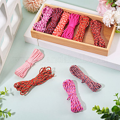 40 м двухцветные веревки из полиэстера и спандекса&nbsp;NWIR-TA0001-36