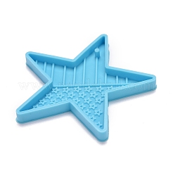 Звезда с подвеской в виде флага США силиконовые Молды&nbsp;LS-DIY-M034-27