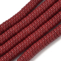 Нити окрашенных бусин из натурального магнезита G-M448-F01-02