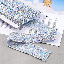 Блестящая смола исправления горный хрусталь (клей-расплав на спине)&nbsp;OCOR-TA0002-02-40mm