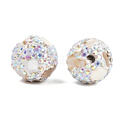 Polimero di argilla fatti a mano strass perline&nbsp;CLAY-H009-03C