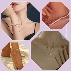 12 шт. латунный удлинитель цепи FIND-BC0013-75B