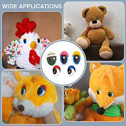 Кукольные глаза из смолы и пластика&nbsp;DIY-PH0032-03