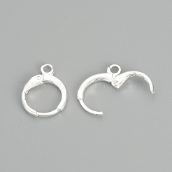 Латунные серьги-обручи X-KK-R071-08S