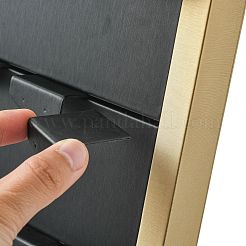 Искусственная кожа серьги отображает&nbsp;EDIS-L003-02