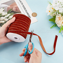 1 рулон односторонней бархатной ленты SRIB-HY0001-08B