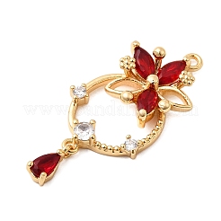 Латунные микро проложить кубического циркония подвески&nbsp;KK-F916-37G