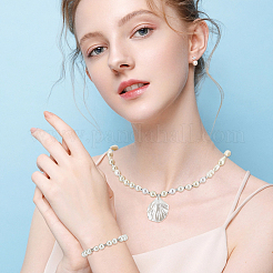 50 шт. 925 бусины-разделители из стерлингового серебра&nbsp;STER-BC0001-77