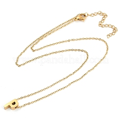 Ионное покрытие(ip) 304 нержавеющая сталь подвески ожерелья NJEW-R050-01G-16