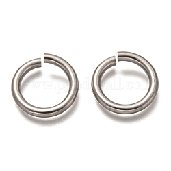 304 Edelstahl Ringe springen, offene Ringe springen, runden Ring, Edelstahl Farbe, 20x3 mm, Innendurchmesser: 14 mm
