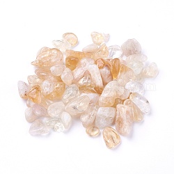 Perline di citrine naturali, non forato / Senza Buco, pezzo, 6~19x5~10x3~6mm, su 100 g / borsa