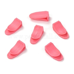 Kunststoff-Clips, für Büroschulbedarf, rosa, 24x11x8.5 mm