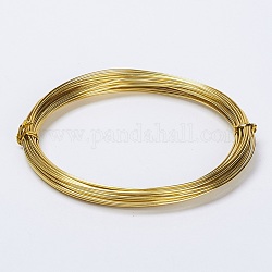 Aluminum Wires, Gold, 1.0mm, about 10m/roll