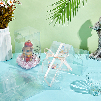 Прозрачные коробки для хранения чая для домашних животных CON-WH0106-08A-1