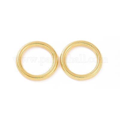 Сплав закрыт кольца прыжок KK-WH0052-05C-G-1