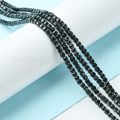 Натуральный черный турмалин бисер нитей&nbsp;LS-G-F748-Y02-1