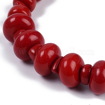 Богемные и преувеличенные комплекты ожерелий из смолы NJEW-K384-09-1