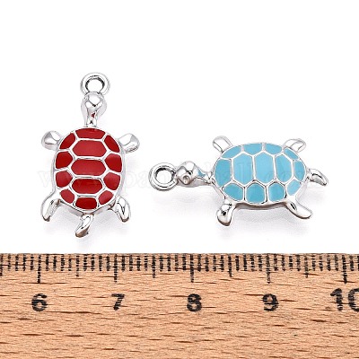 Подвески из эмали и сплава PALLOY-T092-26P-1