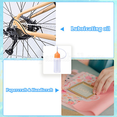 10 шт. полиэтиленовые (ПЭ) флаконы с наконечником для иглы TOOL-GF0003-52C-1