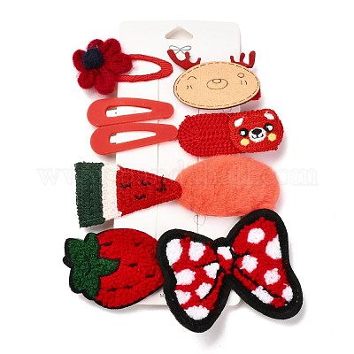 Заколки для волос с железной кнопкой и заколки крокодил для детей PHAR-L007-A01-1