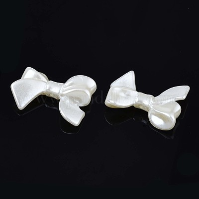 Акриловые имитация жемчужные бусы OACR-N134-001-1