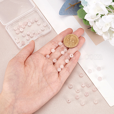 Природного розового кварца бусы G-OC0003-86A-1