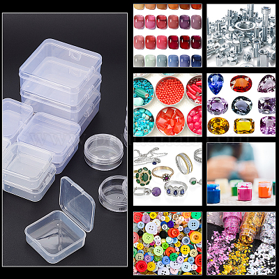 Shop NBEADS 21 Pcs 5 Sizes Transparent Plastic Containers for Jewelry  Making - PandaHall Selected