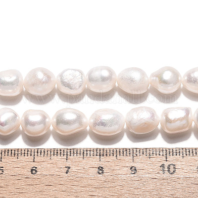 Нити из натурального культивированного пресноводного жемчуга PEAR-N028-07-1