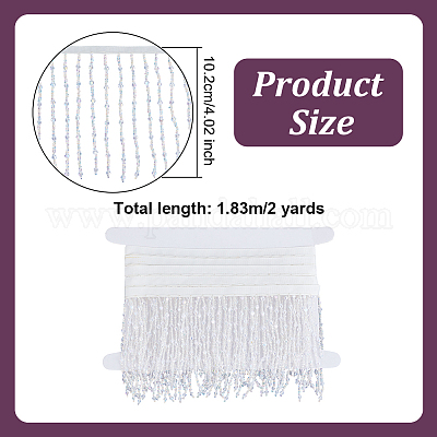 2 ярд смоляных бусин с кисточками для украшения OCOR-OC0001-73B-1