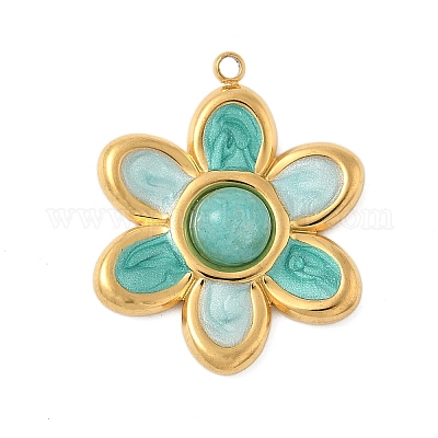 Крашеные натуральный белый нефрит подвески STAS-P404-10C-G12-1