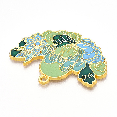 Подвески из эмалированного сплава с гальванопокрытием ENAM-N056-395E-G-1