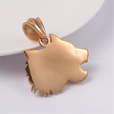 Подвески из хирургической нержавеющей стали 316L STAS-L186-096G-1