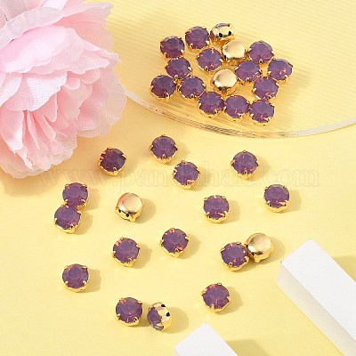 Preciosa® maxima crystal в пришивной чашке X-PRC-SS39-21110-G-1