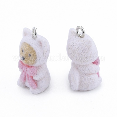 Подвески из непрозрачной смолы RESI-G047-24-1